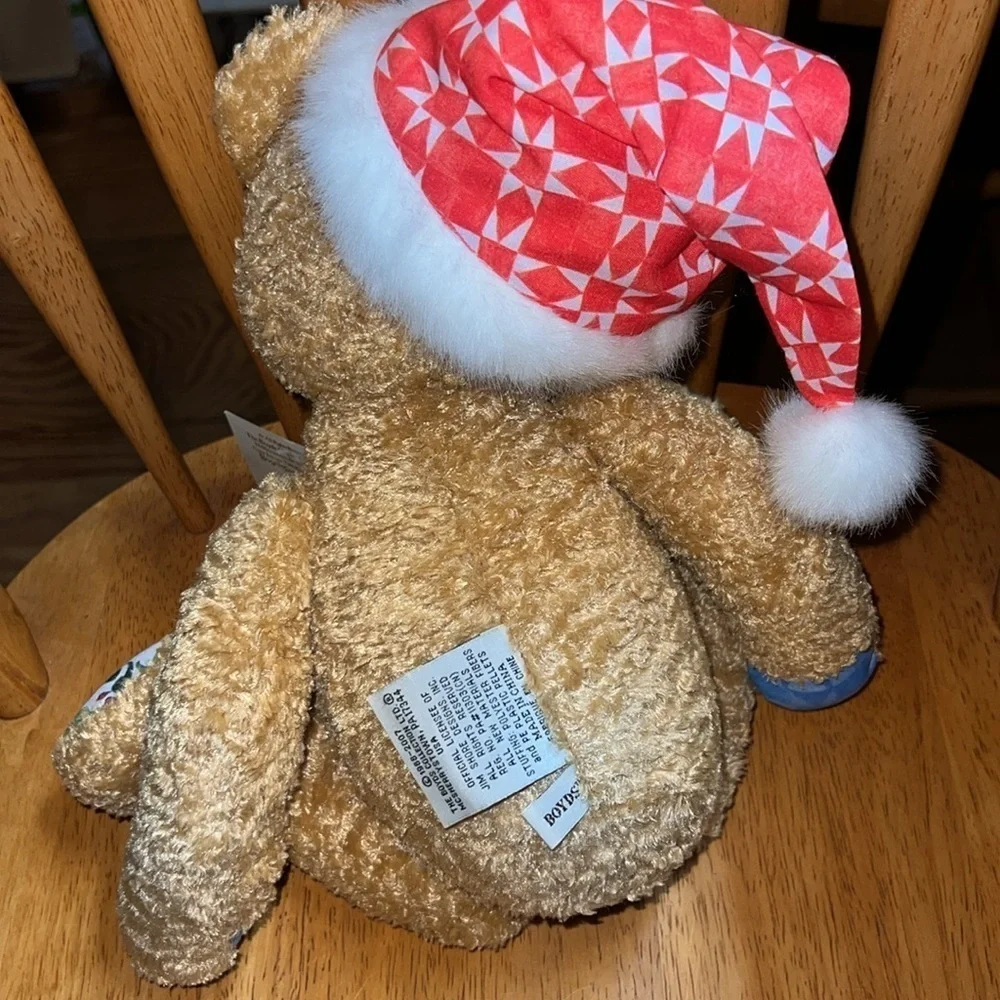 NWT 2007 Jim Shore Boyds Bear 14” Fuzzly Kringles Santa Christmas
